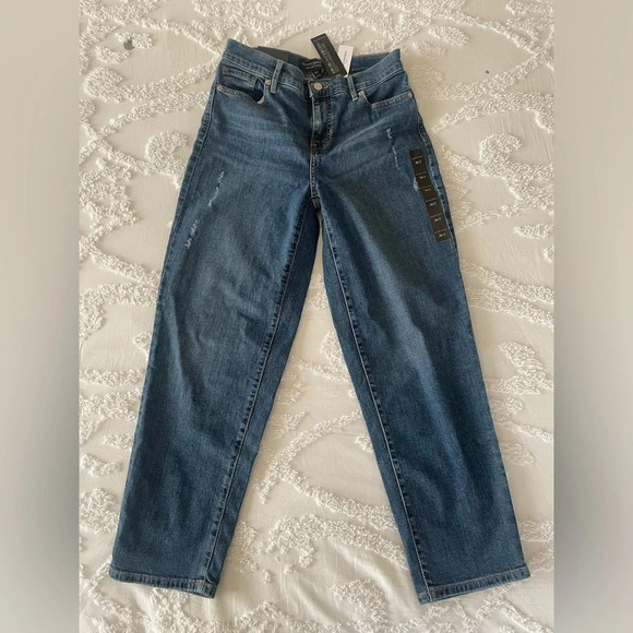 Banana Republic Factory Denim - Banana Republic High-Rise Straight Jean
